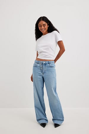 Light Blue Recycled Jeans