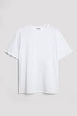 White Round Neck Cotton T-Shirt