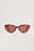 Rundade solglasögon med cateye-design