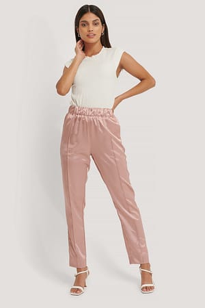 Dusty Pink Pantalon