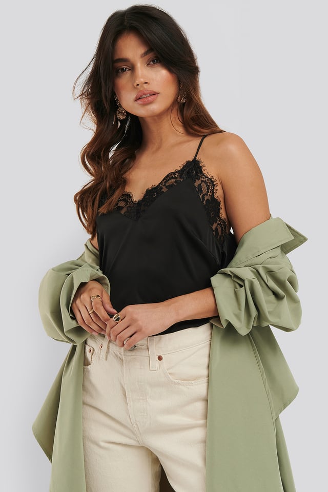 Cherry Singlet Black