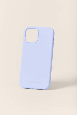 Pastel Blue Telefonetui af silikone