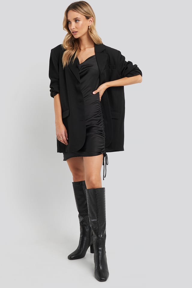 Golden Dress Black