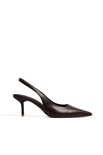 mamelu knotted slingback pumps