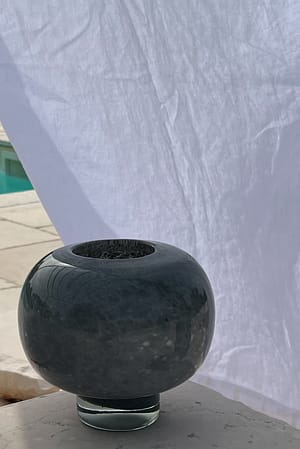 Mud Grey Vase boule petite taille