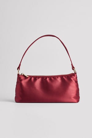Dark Red Small Shoulder Bag
