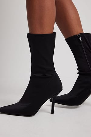 Black Sock-Boots