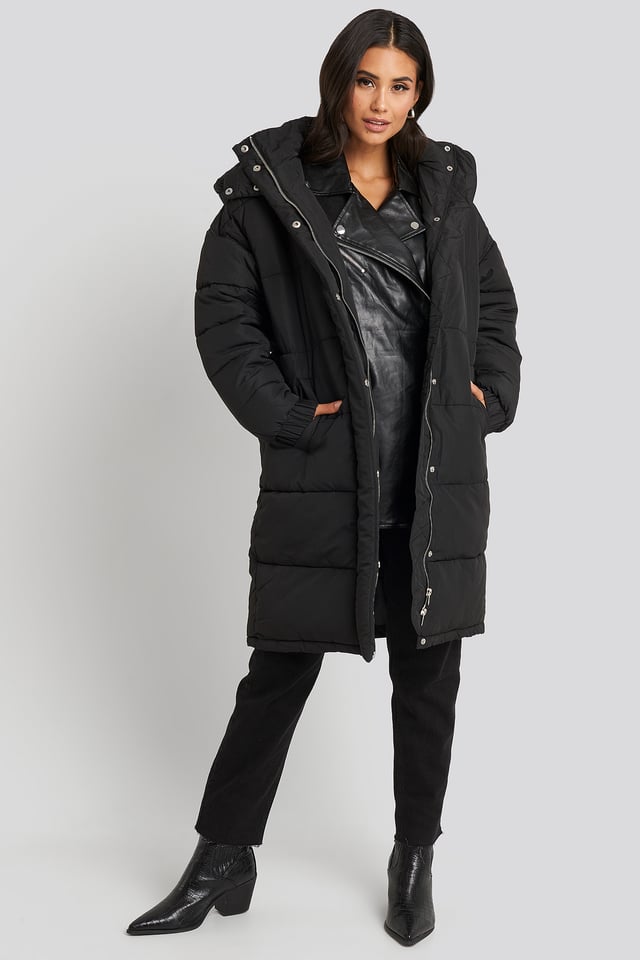 Amelia Long Coat Black