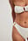 Braguita de bikini con detalle de aro cuadrado