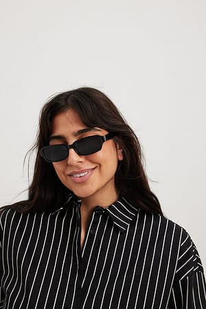 Black Squared Sunglasses
