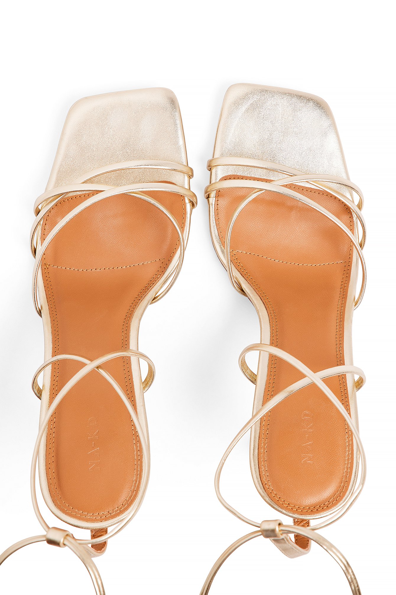 ZARA Faux-Leather Upper Sandals | Mercari