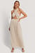 Crossed Front Maxi Dress