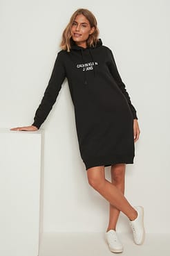 Easy Institutional Hoodie Dress Outfit