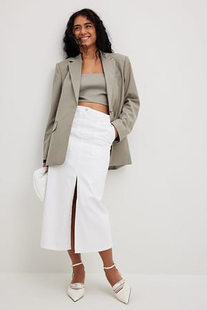 Oversized Tailored-fit Blazer Outfit