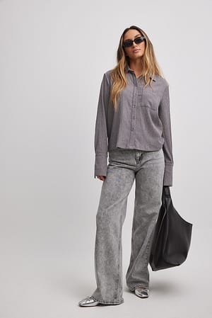 Structured LS Pocket Shirt Outfit