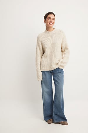 Knitted Sweater Outfit