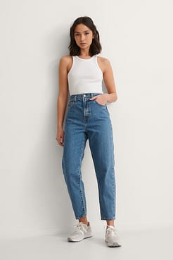 Levi's High Loose Taper Jeans Outfit