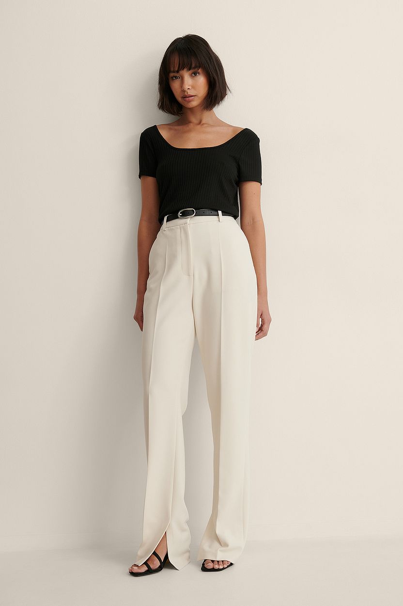 Meadows Unisex Front Slit Pants