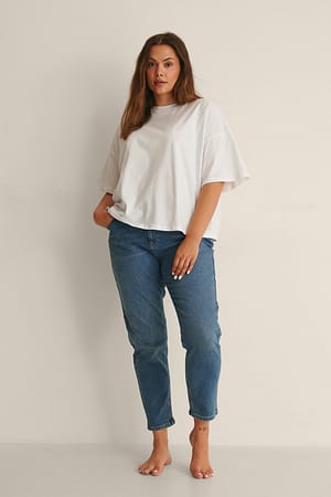 Oversized ¾ Sleeve Tee Outfit