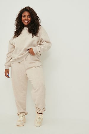 Organic Tapered Sweatpants Outfit.