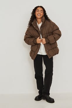 Padded Puffer Jacket Outfit