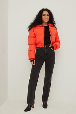 Cropped Padded Jacket Outfit