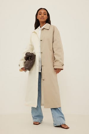 Straight Classic Trenchcoat Outfit.