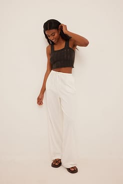 Relaxed Soft Cotton Pants Outfit