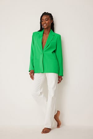 Straight Fit Blazer Outfit