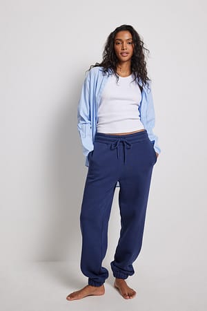 Brushed Drawstring Sweatpants Outfit