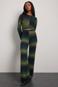 Knitted Trousers Outfit