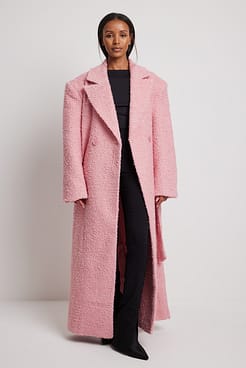 Marked Shoulder Coat Outfit