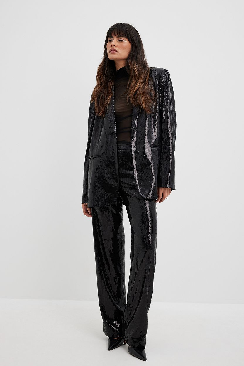 Sequin Blazer-Bust 38 main image 1