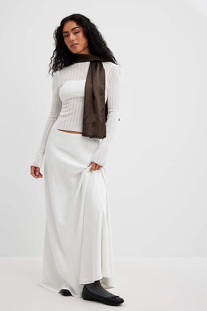 Knitted top Keely – offwhite main image 1