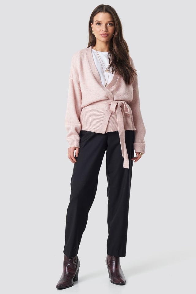Danza Cardigan Pink Outfit