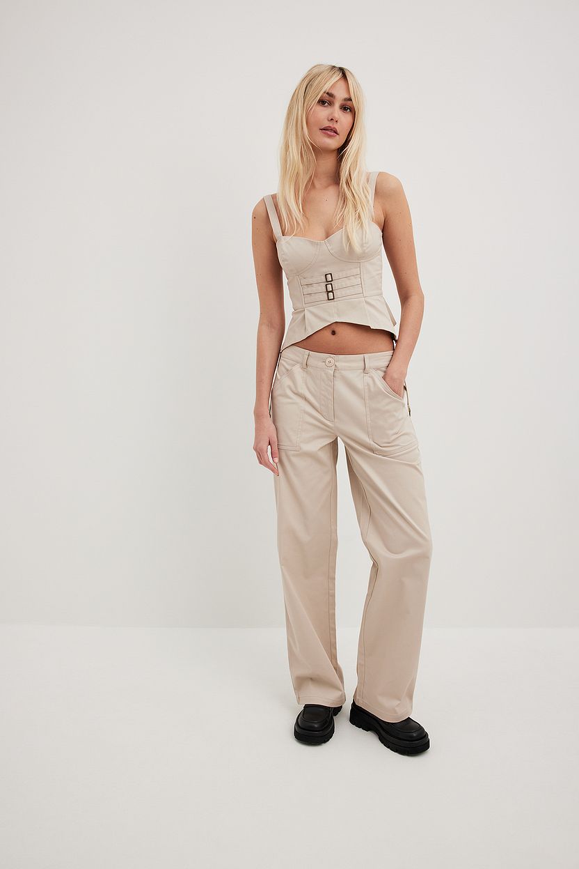 CARGO DENIM CORSET