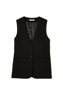 Tailored Oversized Vest Black | NA-KD