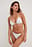 Bikini-Höschen mit Bindedetail und Rüschen