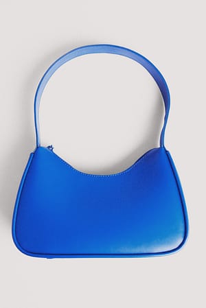 Cobalt Blue Trapeze Shoulder Bag