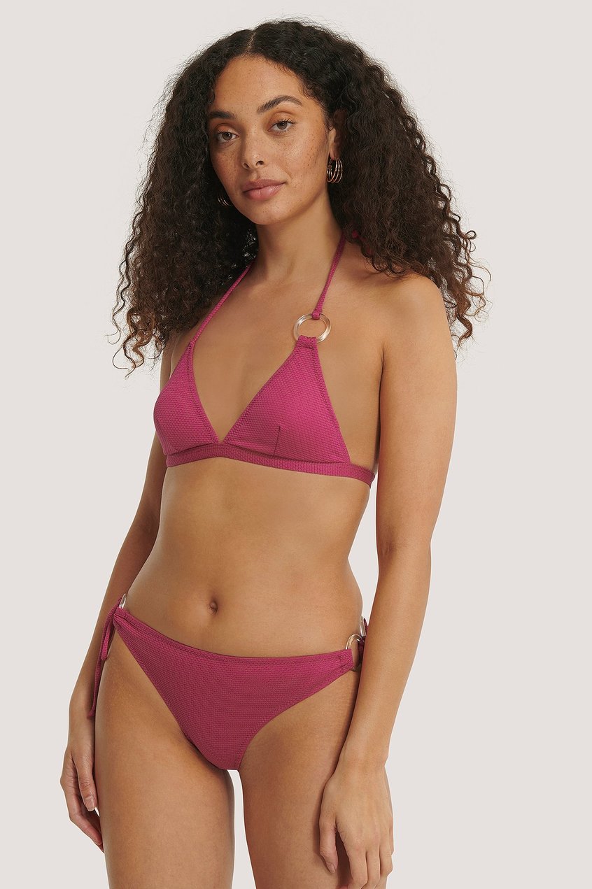 Schwimm & Strandbekleidung Bikini Unterteile | Ringdetail Bikini-Höschen - EJ30987