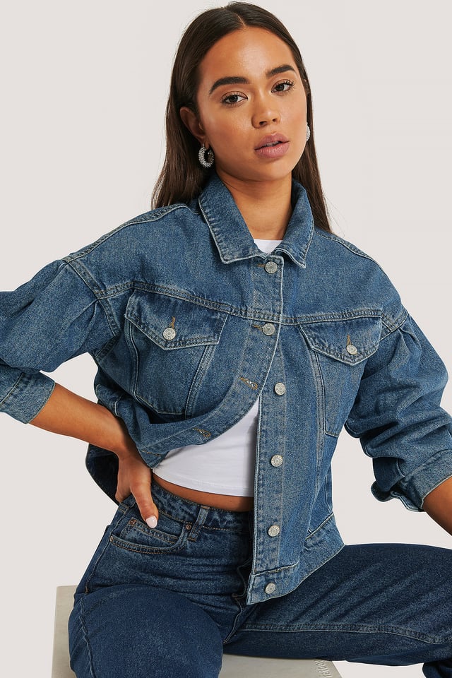 Denimjakke Blue
