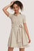 Belt Detailed Mini Dress