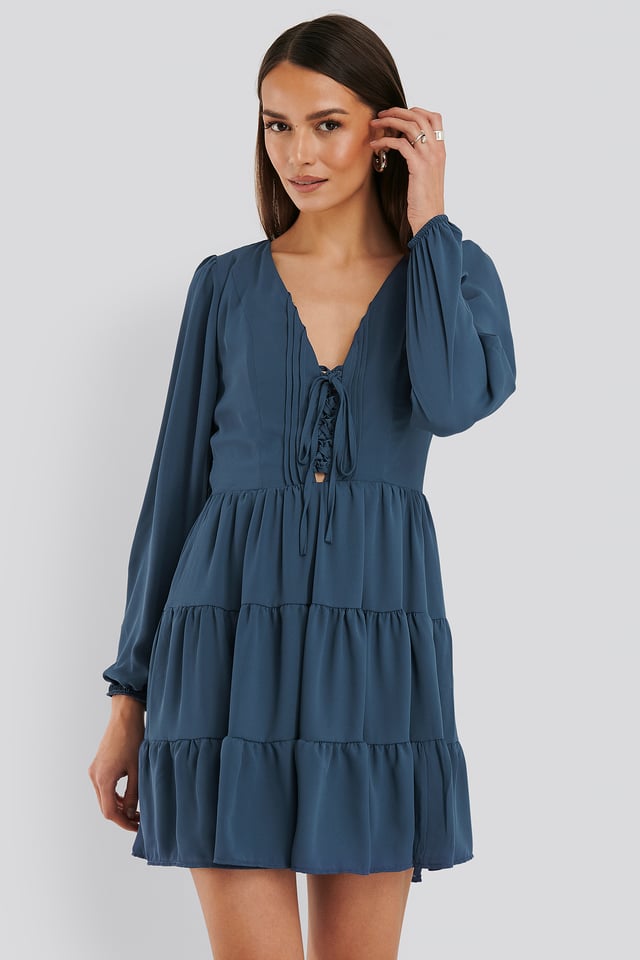 Pitsinen Minimekko Indigo