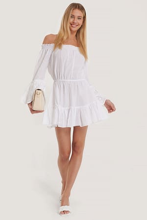 White Sukienka Plażowa