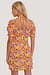 Sukienka mini w kwiecisty wzór