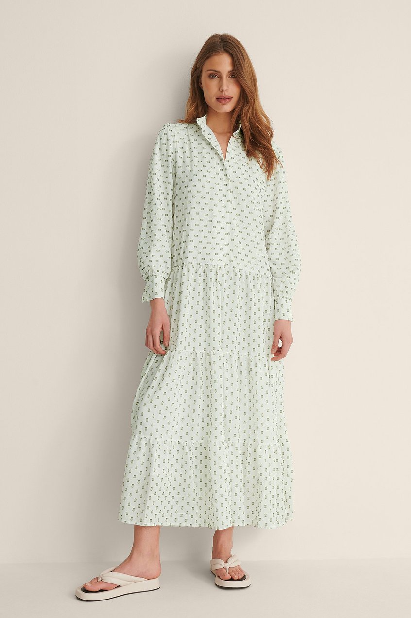 Vestidos Vestidos de primavera | Pattern Long Dress - ON21283