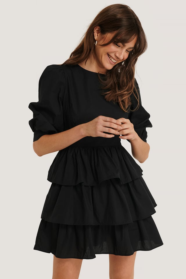 Minimekko Black