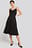 Thin Strap Satin Detailed Midi Dress