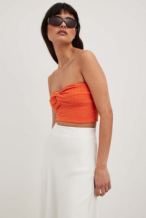 Coral Tube Top