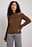Two-In-One Rib Knitted Sweater